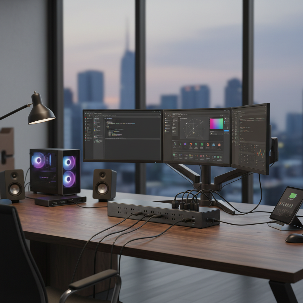 The Ultimate Power Strip for Multiple Monitor Setups: A Comprehensive Guide